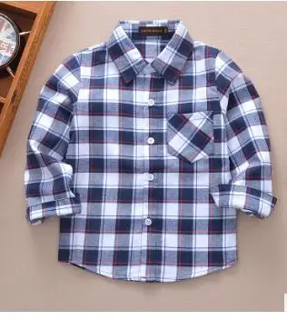 Лидер продаж Детские рубашки на осень и зиму новинка 2018 хлопковая школьная форма