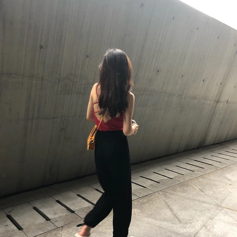 4 цвета Mihoshop Ulzzang Корейская женская модная одежда сексуальный топ с завязками на
