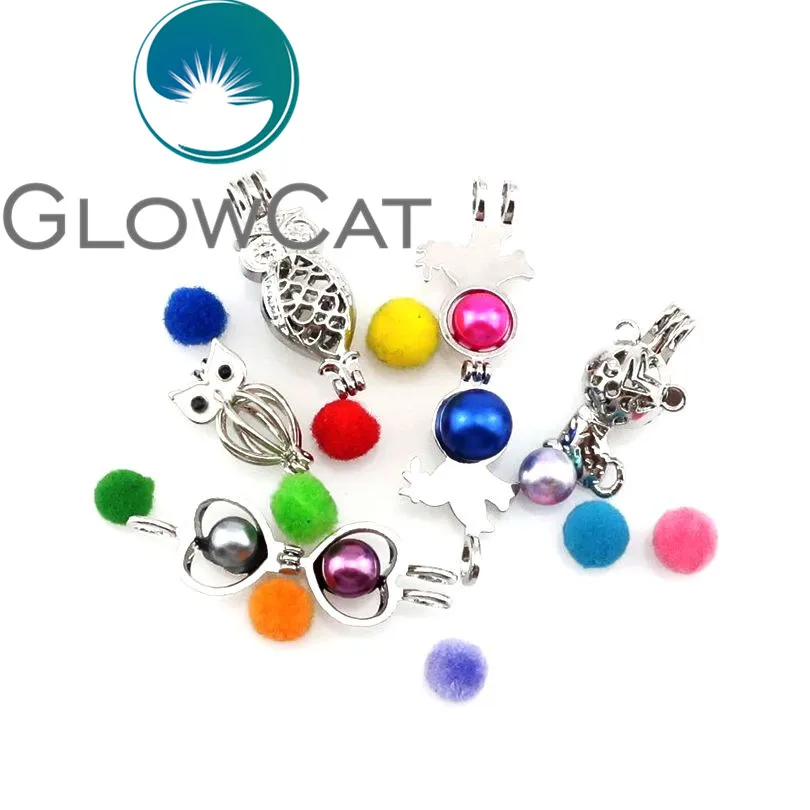 5x животные птицы сова мир голубь Кот жемчужная клетка диффузор эфирного масла