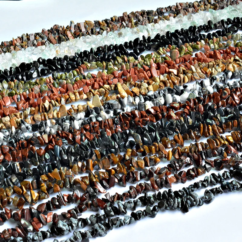 Бусины из натурального камня для изготовления ювелирных изделий нестандартной