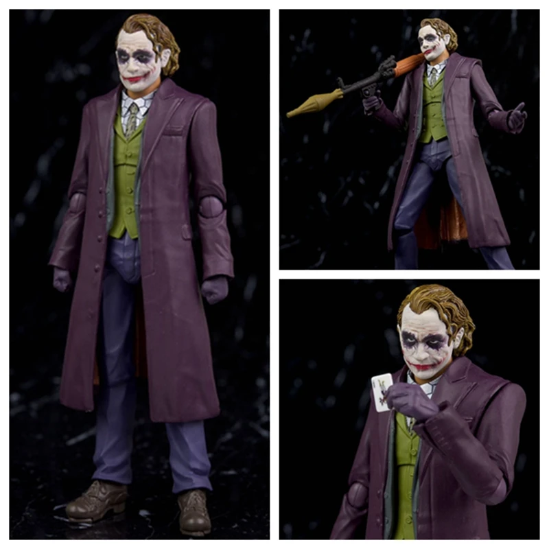 Новинка Бэтмен темная ночь Джокер SHF фигурки детские подарки в коробке|Игровые и