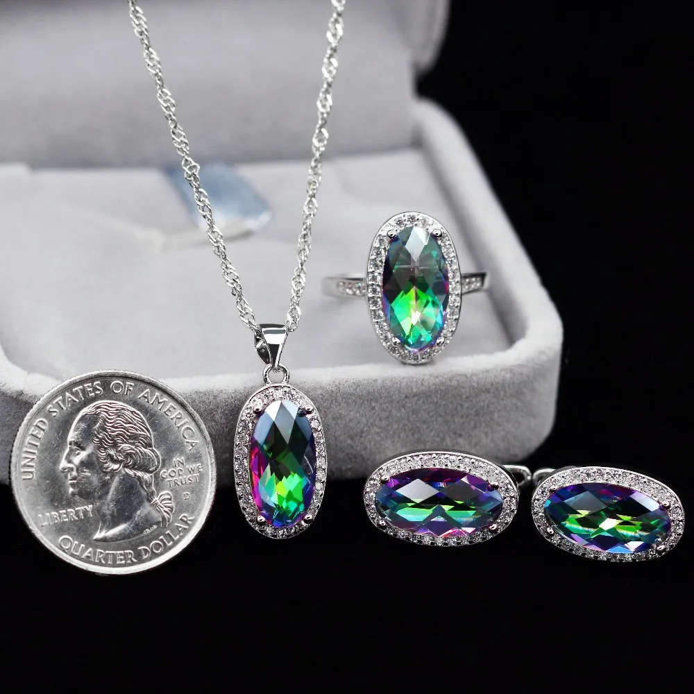 Almei серебряный цвет Женские Ювелирные наборы свадебное ожерелье розовый стразы