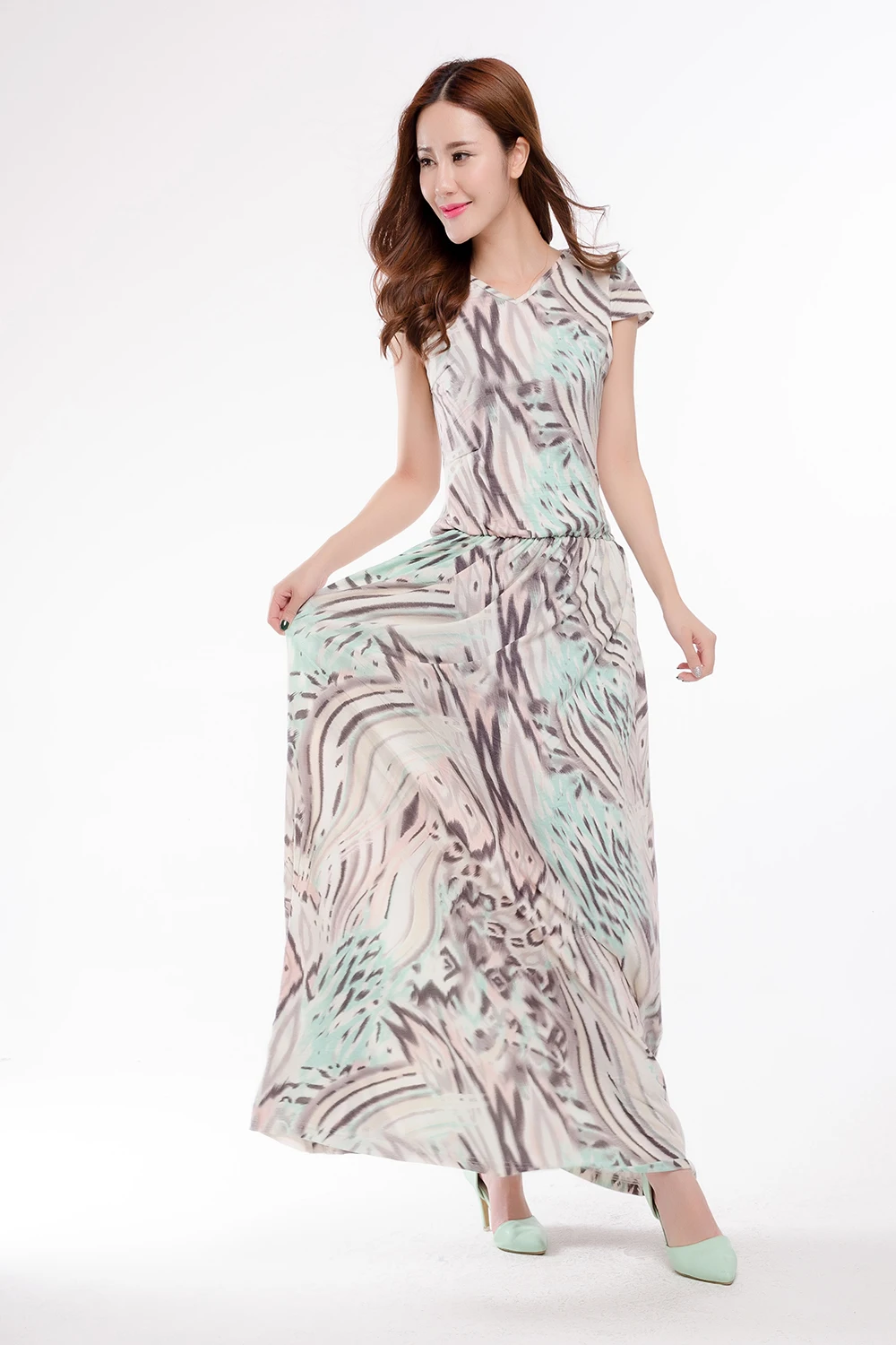 Летнее платье 2020 с горячей продажей Богемская платья для женщин в африканском