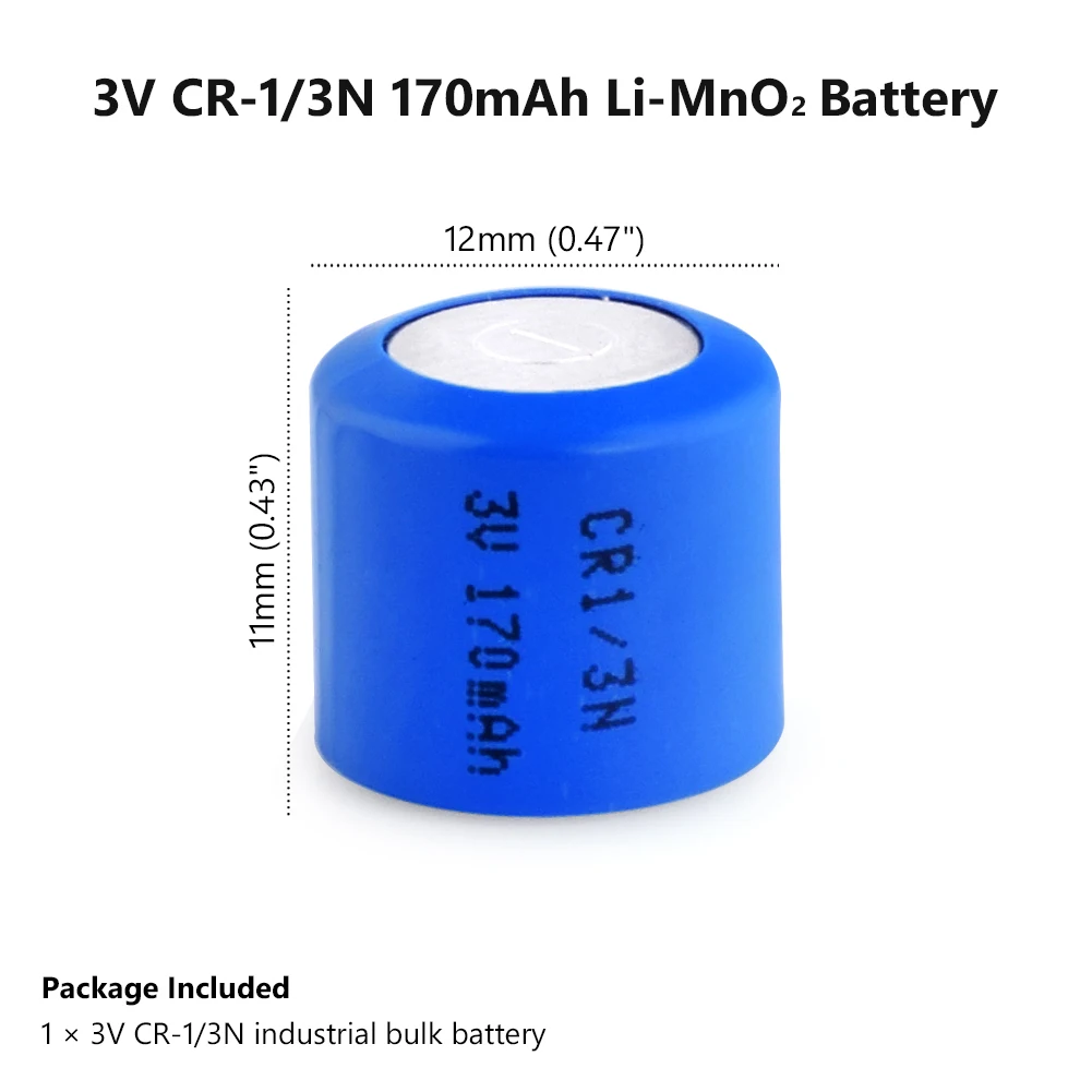 1 PCS YCDC 3V литиевые элементы CR1/3N Кнопочная батарея CR11108 DL1/3N 2L76 CR1 CR111 170mAh высокоразрядные Аккумуляторы высокого тока - Цвет: 1 PCS