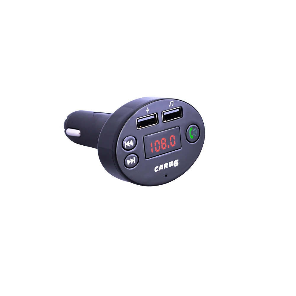 Bluetooth fm-передатчик Автомобильный MP3 аудио музыкальный плеер двойной USB Радио модулятор TF/USB автомобильный комплект громкой связи с 5 В 2.1A USB зарядное устройство