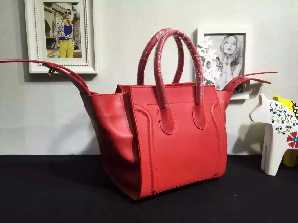 Летучая мышь крокодиловая кожа tote известный бренд уши сумки-мессенджеры женские сумки из натуральной кожи смайлик