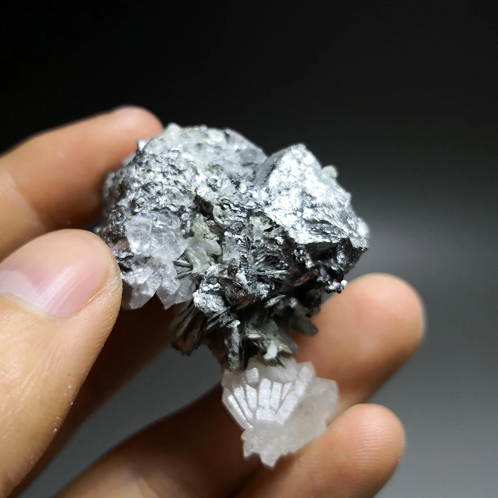 Натуральный камень и кварц Arsenopyrite руды образец Кристалл 64,9 г