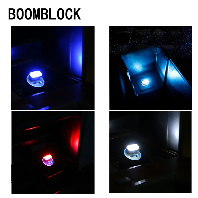 Автомобильная атмосферсветодиодный Светодиодная лампа USB для Opel Astra J G Insignia Vectra c