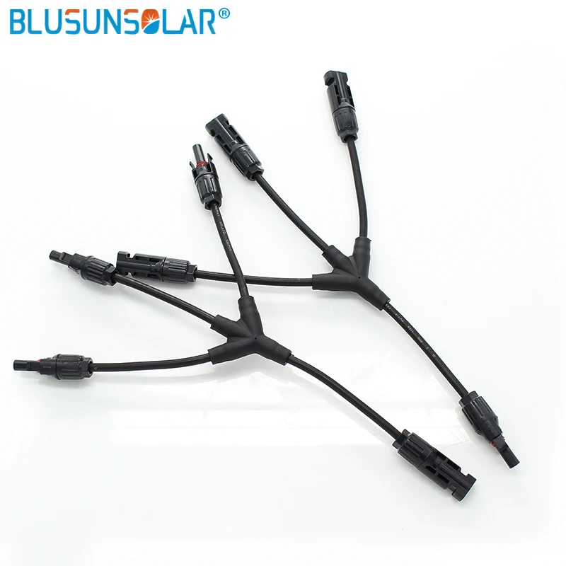 

Адаптер для солнечной батареи Blusunsolar 3 в 1, 20 пар, коннекторы M/F и F/M