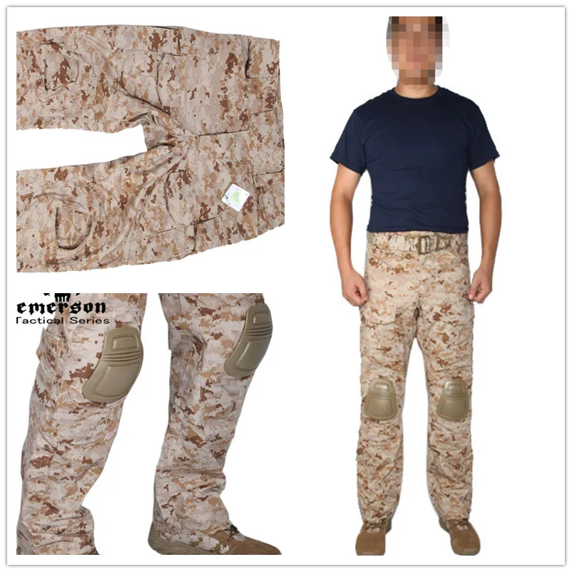 Emerson Тактические bdu G3 боевые брюки BDU военные армейские AOR1 с наколенником|g3 pants|pants