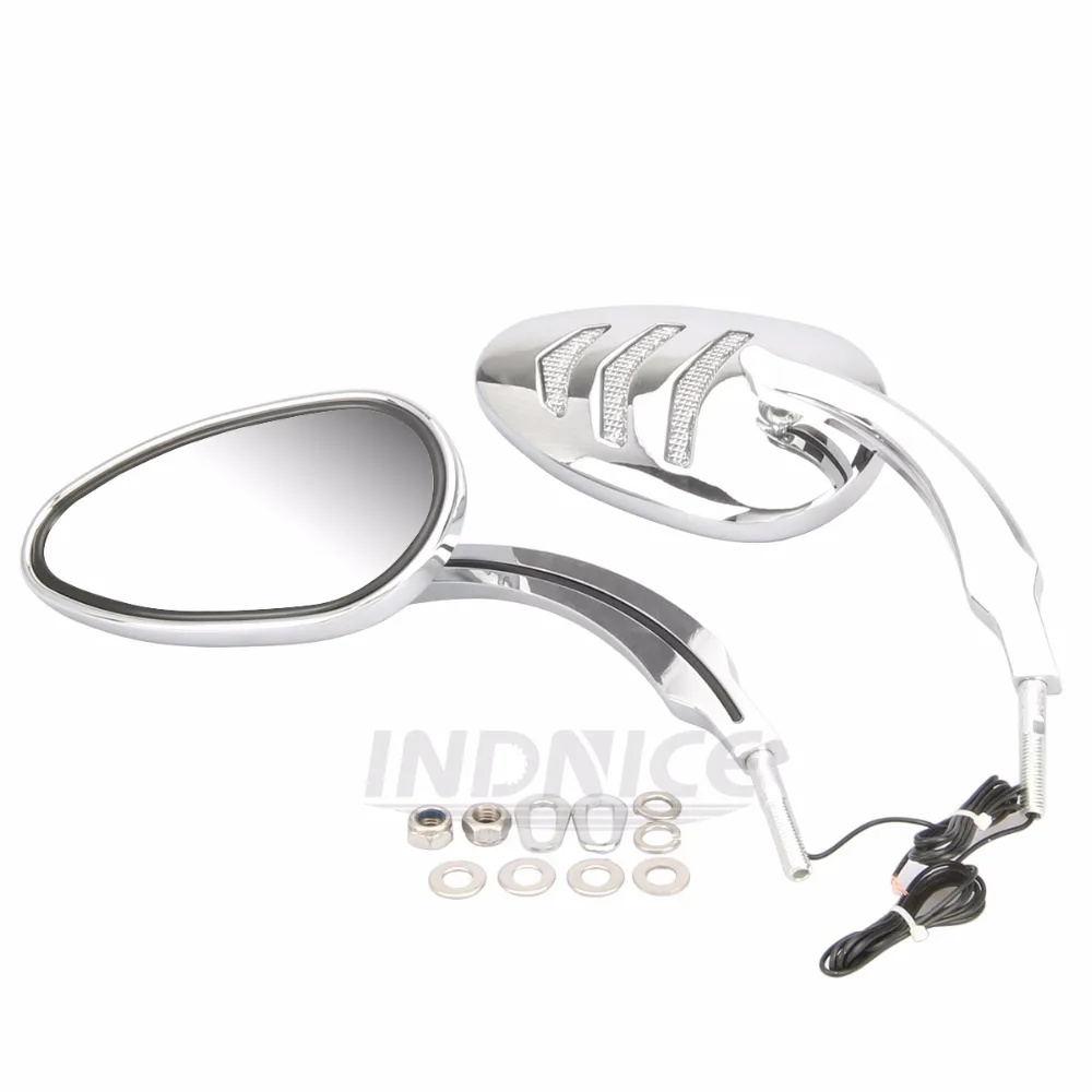 Последовательные светодиодные зеркала поворотников для harley dyna sportster