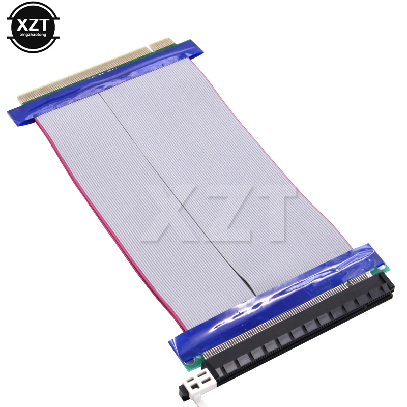 1 шт. PCIe 16X PCI Express E к переходник расширитель карты адаптер гибкий ленточный кабель