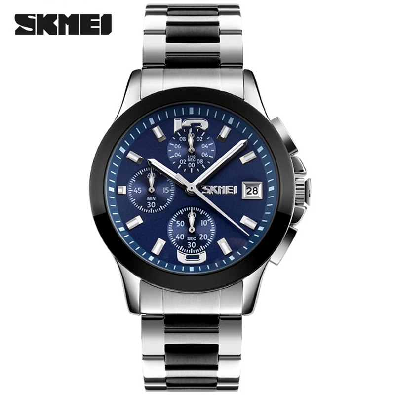 Мужские часы с хронографом спортивные кварцевые 2019|skmei brand|skmei skmeiskmei relogio masculino |