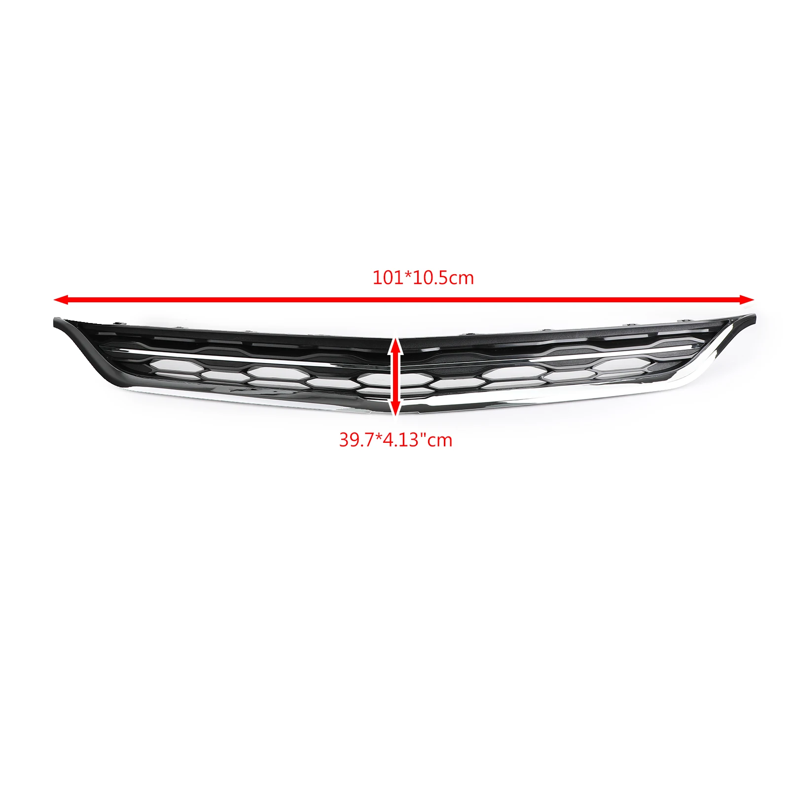Areyourshop сотовая сетка Хром передний бампер Верхняя и нижняя решетка для Chevy Malibu- передний комплект для гриля автомобильные аксессуары