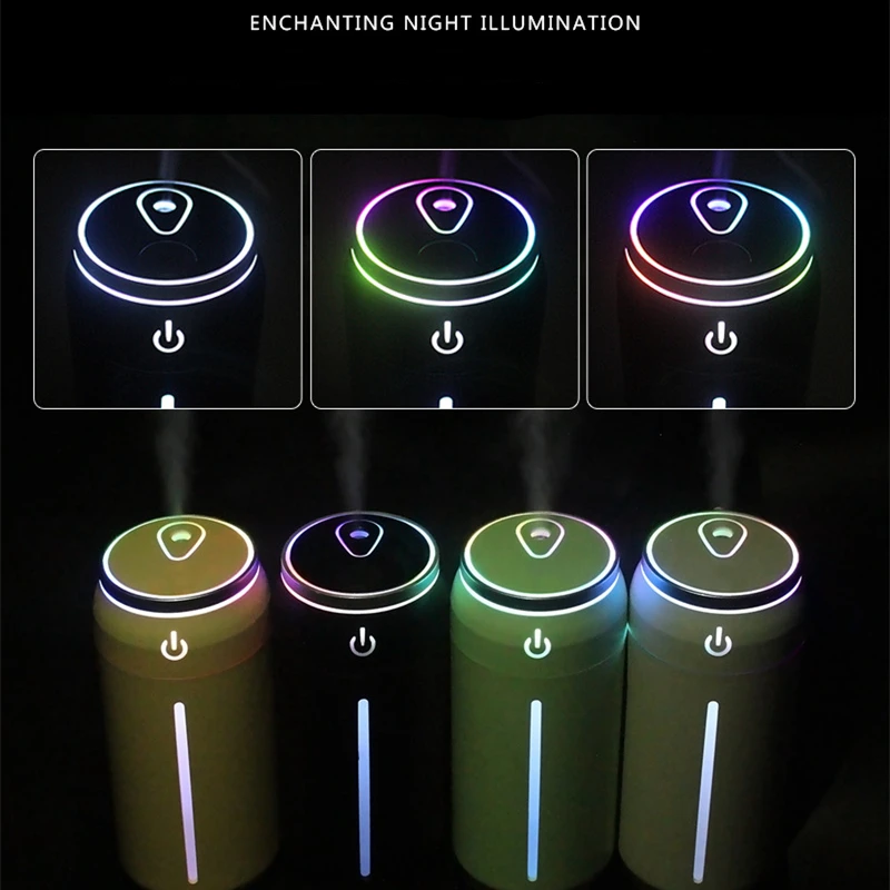 Ультразвуковой увлажнитель воздуха Автомобильный Usb мини проектор для домашнего