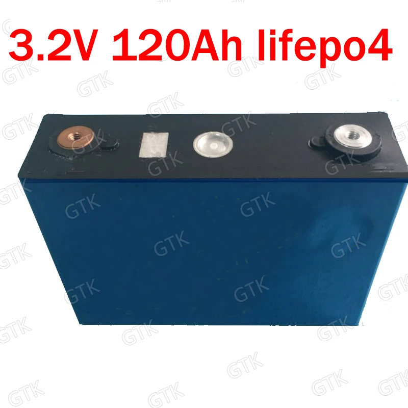 3,2 v 120Ah lifepo4 Аккумуляторная батарея для diy 12v 24v 36v электрический велосипед солнечной энергии резервного питания vans лодка автомобиль старт велосипед