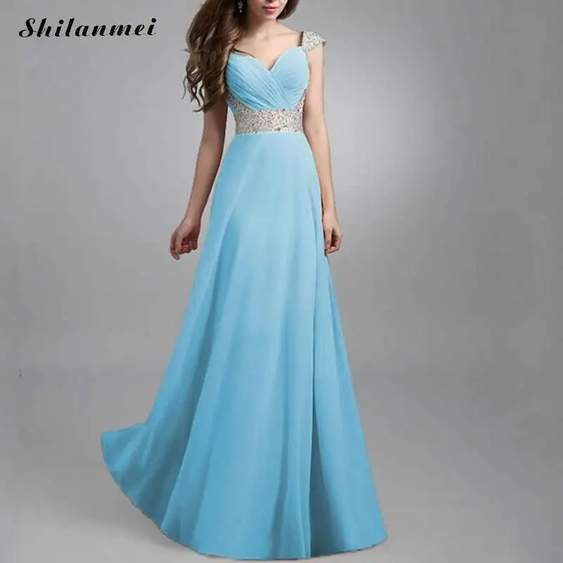 Пикантные Летние Элегантные блесток Платье для вечеринки без рукавов ремень