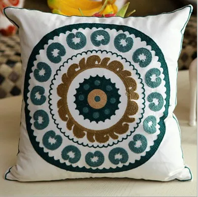 Декоративные наволочки ручной работы подушки в национальном стиле с цветочной