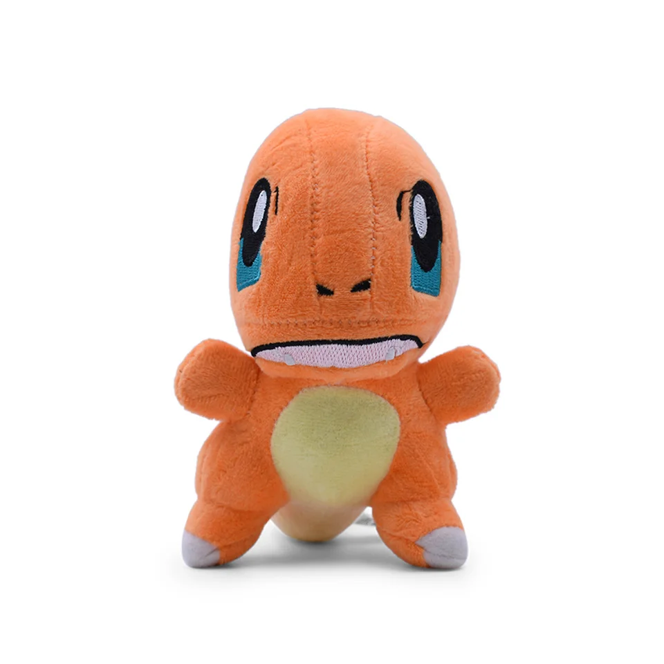 12-22 см милые чармандер алола льдом Vulpix Blastoise Haunter Tyranitar Furret Salamence Мягкие плюшевые игрушки аниме чучела кукла японская - Цвет: Charmander