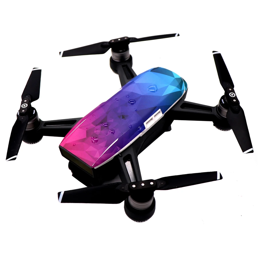 6 шт подвижные Стикеры наклейка для квадрокоптера DJI Spark/радиоуправляемого