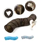 Туннель для домашних животных, складной, S-образный, 130 см, диаметр 30 см