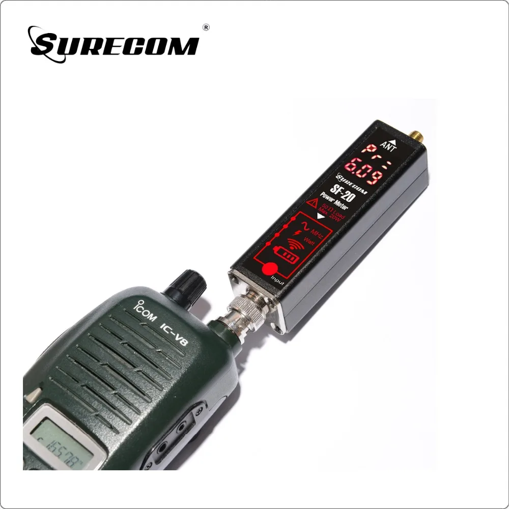 SURECOM SF 20 Вт измеритель мощности и счетчик частоты|power meter|counter frequencycounter meter |