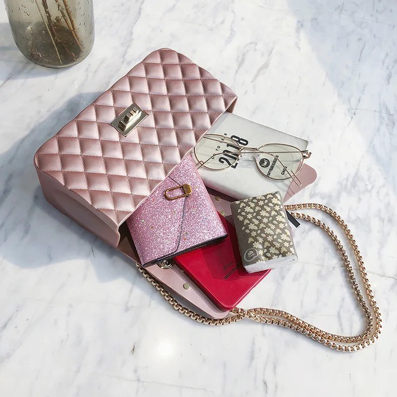 Женская Повседневная сумка через плечо YBYT маленькая мессенджер в клетку с