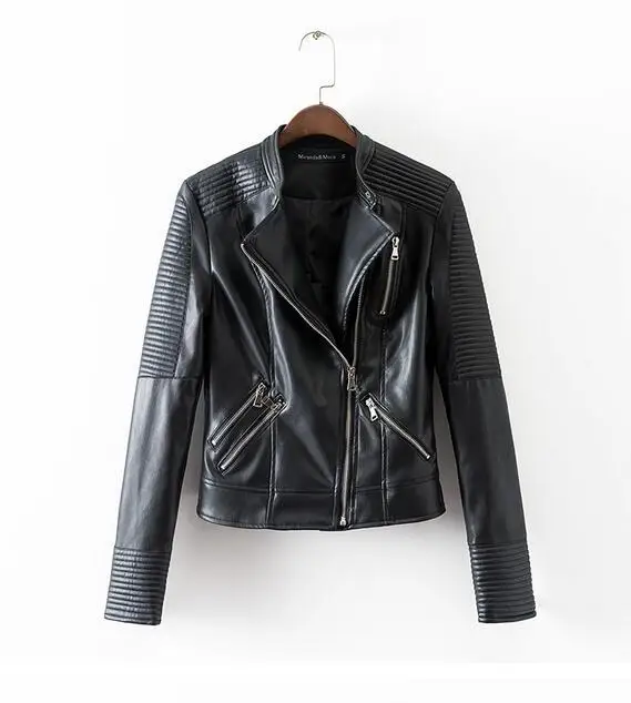 2018 Новая мода осень зима женские брендовые дизайнерские Куртки из искусственной