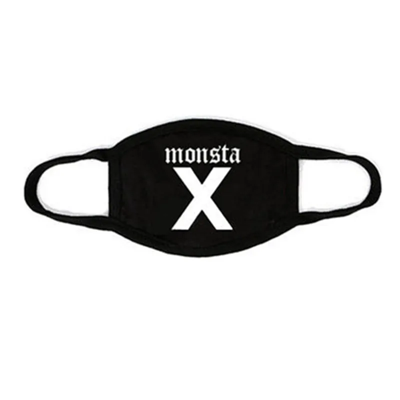 Style 4 Allkpoper KPOP MONSTA X маска для рта Хлопок Зима I.M лицо Муфельная рот-Муфельная антипыль - Цвет: Style 4