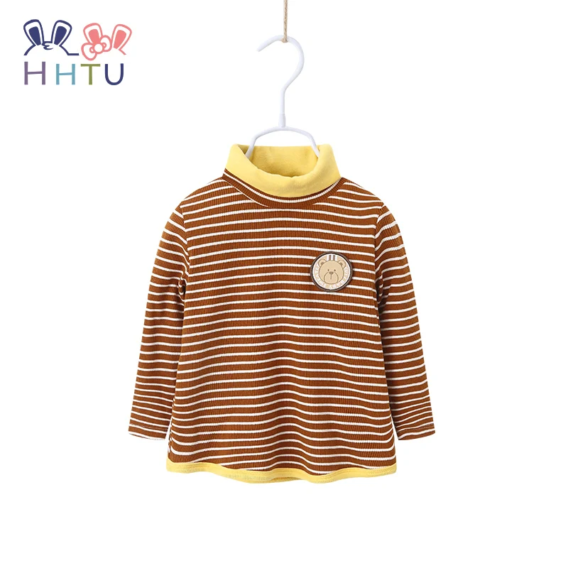 Детская Вельветовая Толстовка HHTU Baby Plus в полоску на осень и зиму детская одежда с