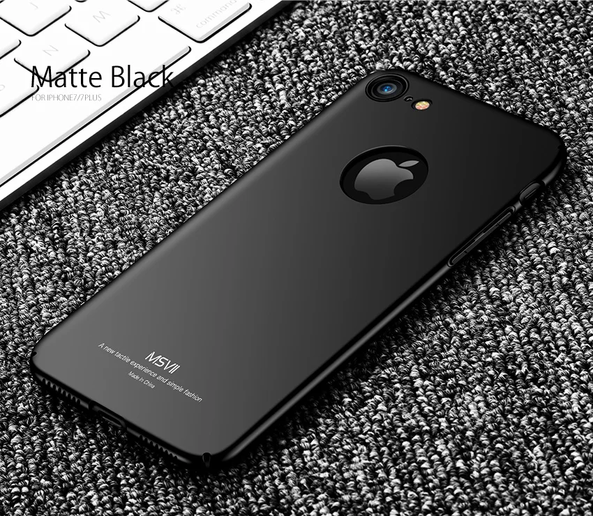 Чехол для iphone 8 plus MSVII Роскошный 360 полный защитный корпус чехол s coque Жесткий PC телефон задняя крышка для Apple iphone 7 plus 8 чехол