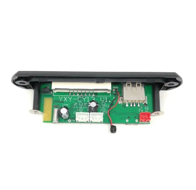 5v 12v Bluetooth 4.2 MIC Audio Module MP3 WMA Player decoder with Board TF Card Slot / USB FM remote display | Автомобили и