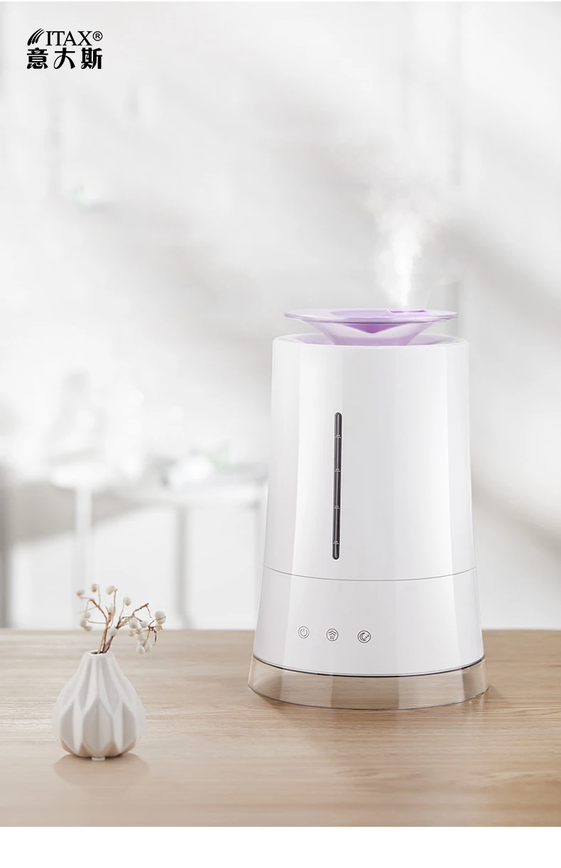 2019 Original ABS Mini Humidifier for your home Air dampener Ultrasonic Sterilization Touch Control Household Q001 | Бытовая техника