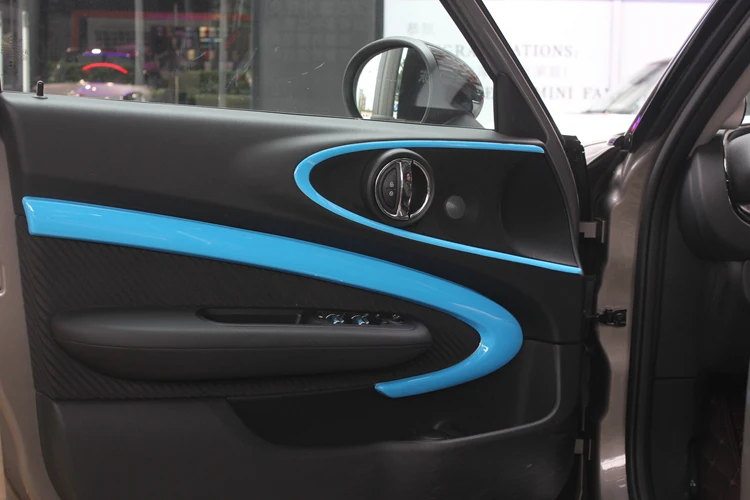 Новые аксессуары для дверей MINI Cooper Clubman F54 наборы дверных украшений УФ защита (6