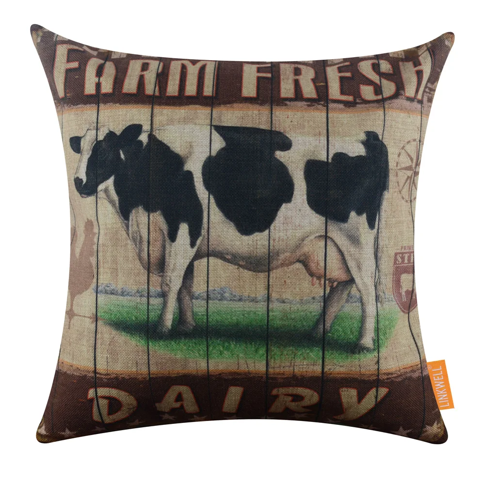 Подушка из мешковины LINKWELL подушка 18 &quotx 18&quot|cushion cover|pillow case cushion coverburlap pillow |