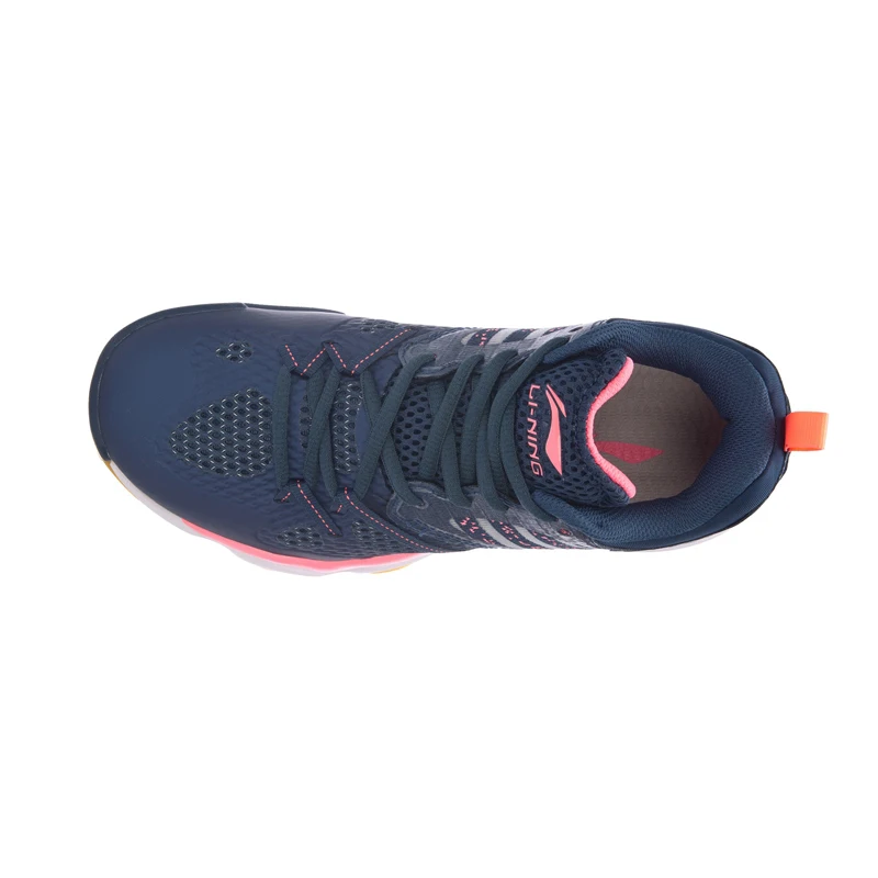 Li-Ning/Женская обувь Ranger TD для бадминтона; Прочные кроссовки из ТПУ с нескользящей подкладкой; спортивная обувь; AYTM074 SJFM18