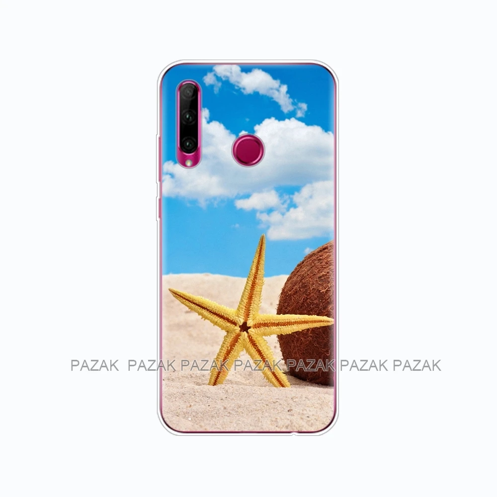 61386 Чехол для Honor 10i, HRY-LX1T, силиконовая задняя крышка из ТПУ для Huawei Honor 10i Honor10i 10 i, 6,21 дюймов, чехол-бампер - Цвет: 61386