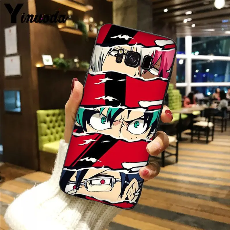 Чехол для телефона Yinuoda с аниме Мой герой боку нет героев Академии deku и bakugou GALAXY s5 s6