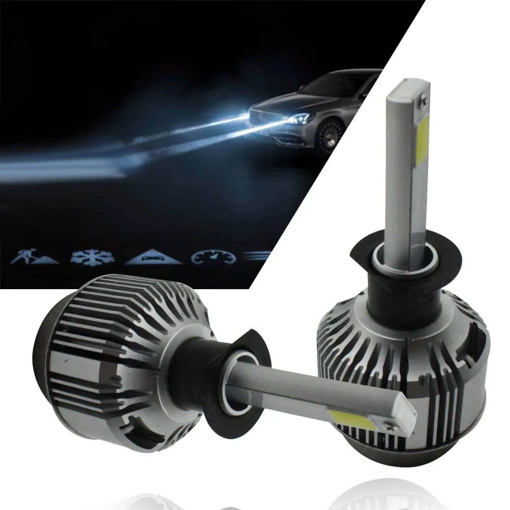 

XIANGSHANG H3 LED light 40W 4800LM 6000K Car Led Fog Light Low Consumption High lumen for VW Passat for Mendio Ford