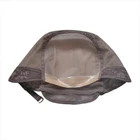 Моно-Сетчатая кружевная шапочка для париков, плетеная шапочка для париков с регулируемым ремешком спереди, эластичная сетчатая сетка с краями