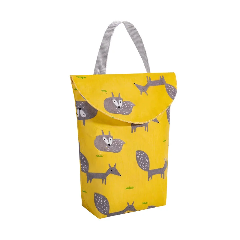 Multifunctional Baby Diaper Caddy Organizer Reusable Waterproof Fashion Prints Wet/Dry Bag Mummy Storage Travel Nappy | Мать и ребенок