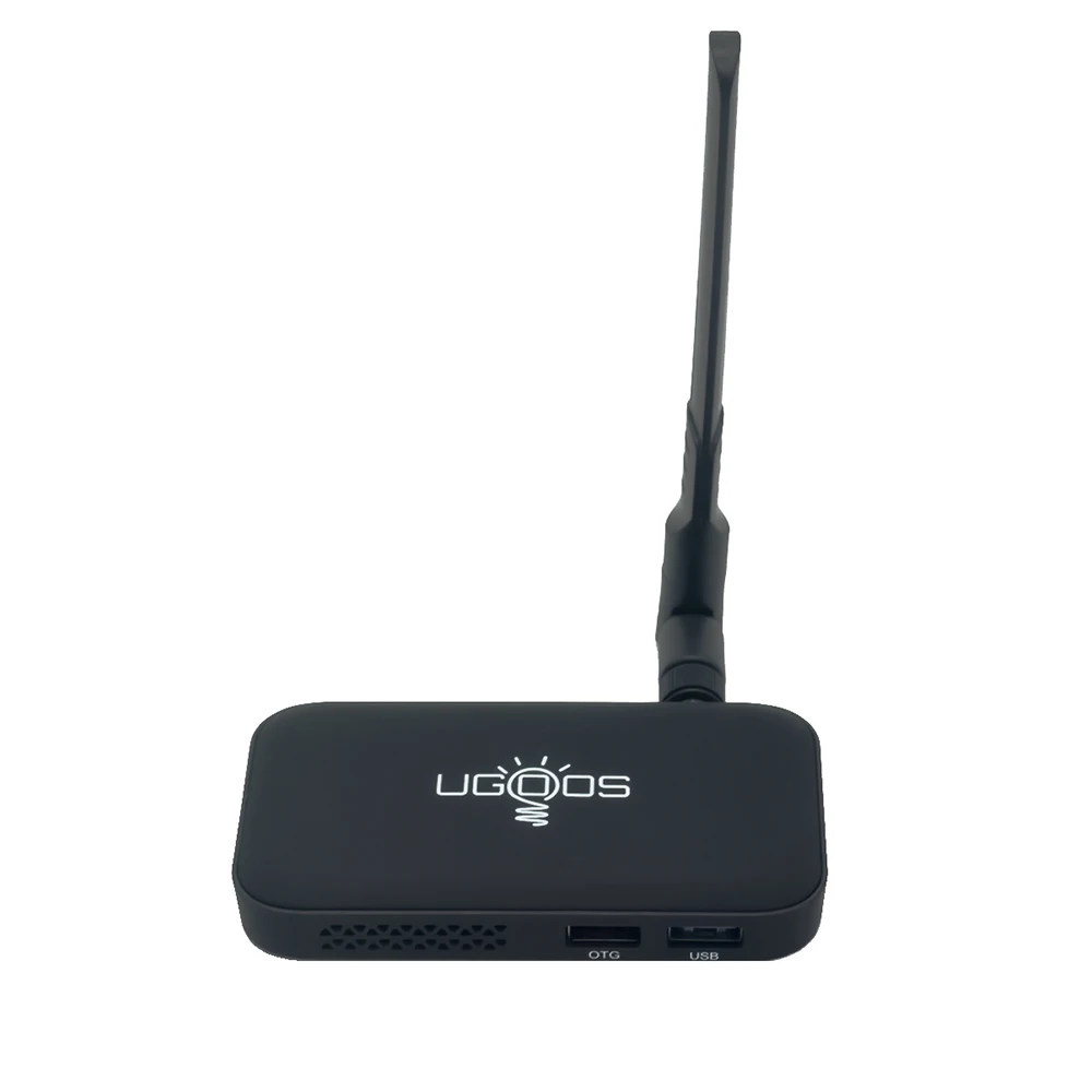 ТВ приставка UGOOS UM4 Android 7 1 2 Гб DDR4 16 ROM RK3328 Четырехъядерный 4K HD Смарт медиаплеер 4G & 5G