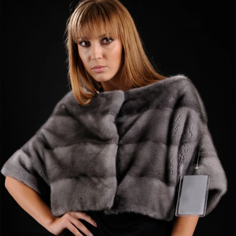 TOPFUR короткий тип новинка настоящая норковая шуба для женщин длина 40 см