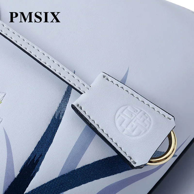 Женские сумки PMSIX брендовые дизайнерские большой вместимости женские с вышитыми