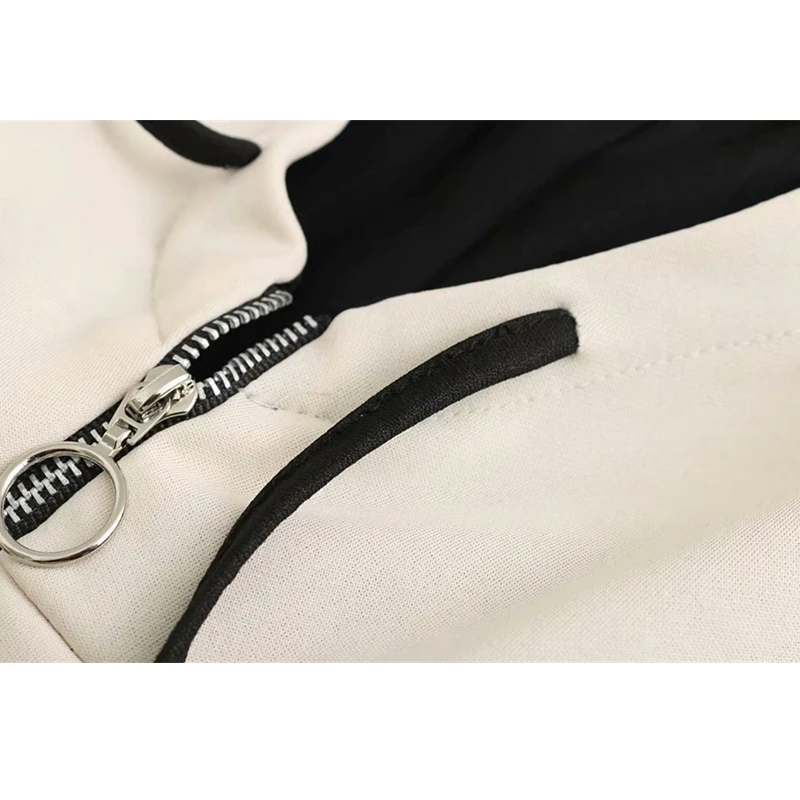 Женский спортивный костюм для бега комплект из двух предметов Осенний лоскутный