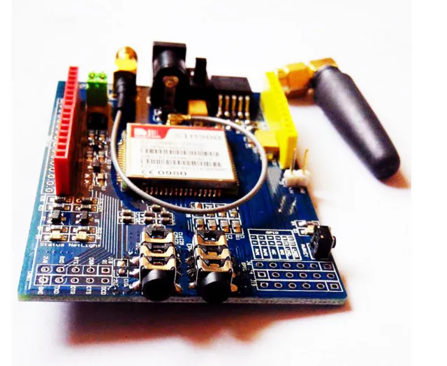 Модуль для Arduino SIM900 5 шт./лот 4 частоты макетная плата GSM GPRS текстовые сообщения