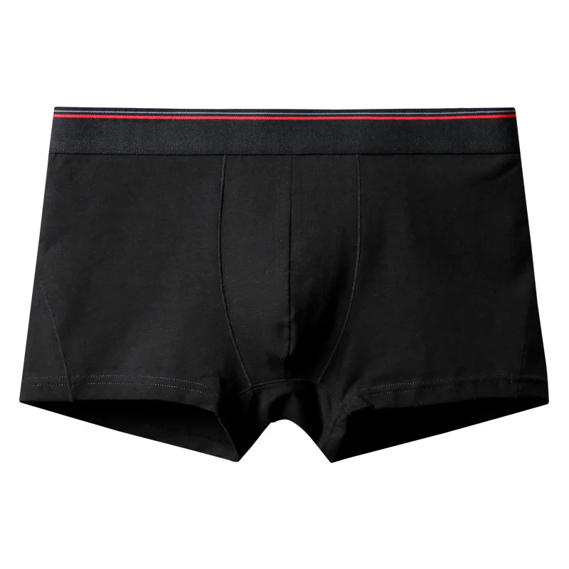 A2425 Black Модные сексуальные мужские боксеры большого размера, нижнее белье, новые модные шорты, мягкие удобные мужские боксеры, Интерьер Hombre большой 6XL - Цвет: A2425 Black