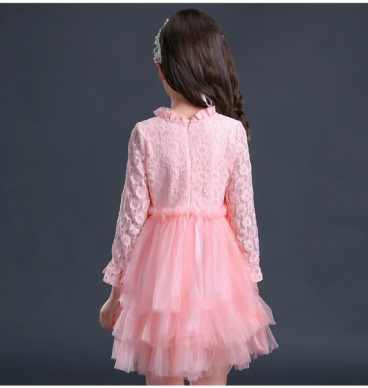 Everweekend Дети Девушки конфеты розовый Цветочный принт Тюль оборками платье