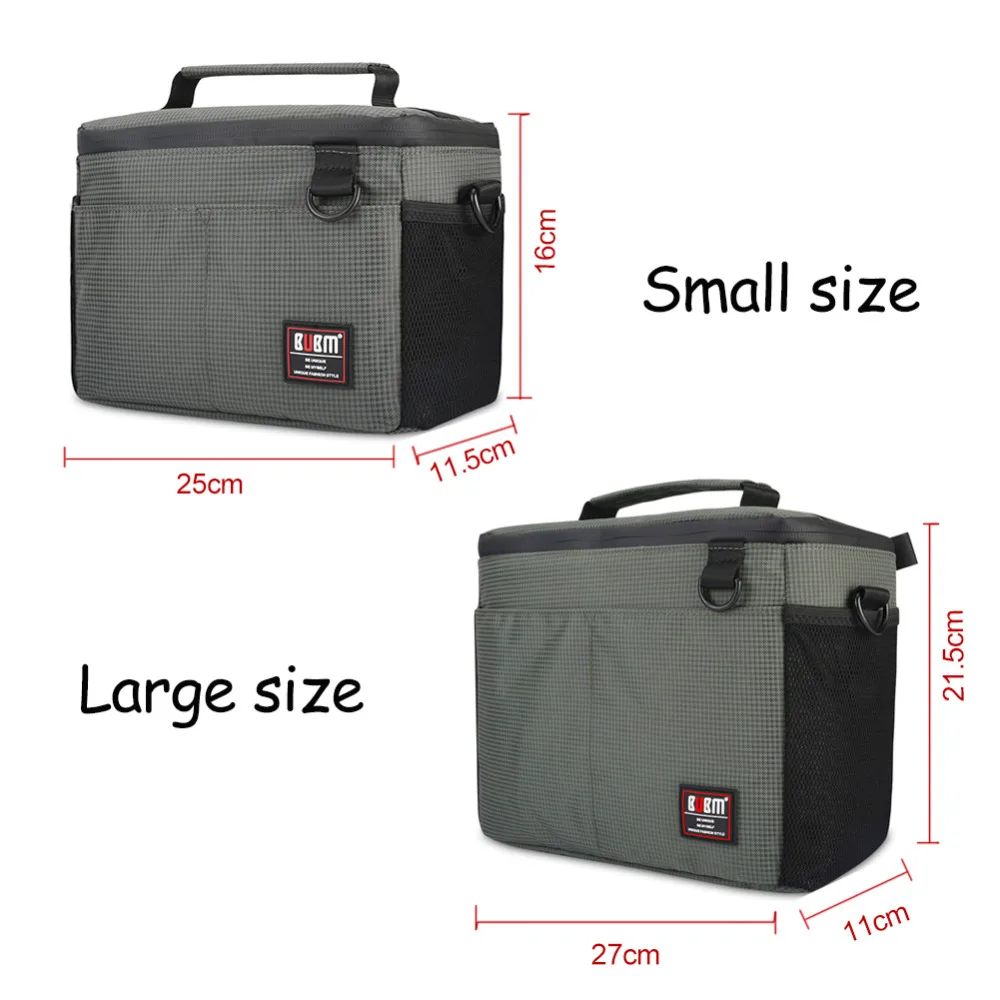 

BUBM Waterproof Protective Camera Lens Bag Digital Video Photo case DSLR Camera Equipment Bag for Sony, Canon, Nikon, Olympu