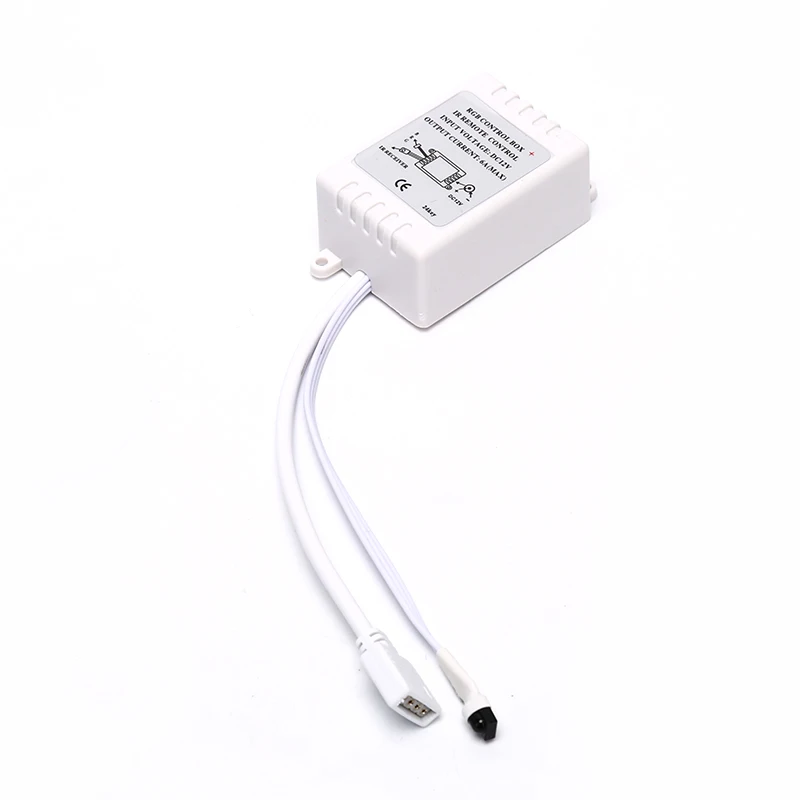 Один комплект 5 м 3528 SMD RGB 600 светодиодный s светильник 24Key IR пульт дистанционного